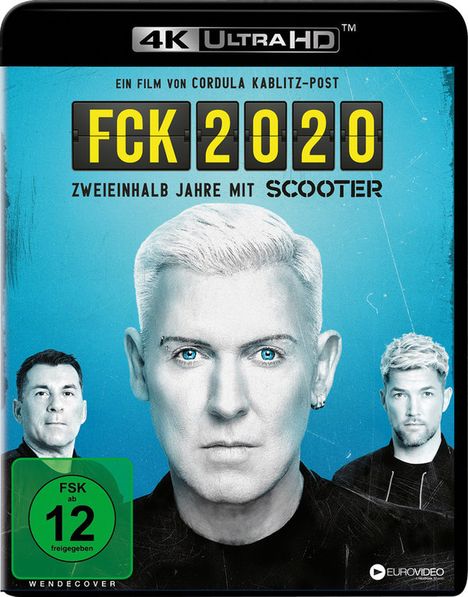 FCK 2020 - Zweieinhalb Jahre mit Scooter (Ultra HD Blu-ray &amp; Blu-ray), 1 Ultra HD Blu-ray und 1 Blu-ray Disc