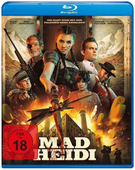 Mad Heidi (Blu-ray), Blu-ray Disc