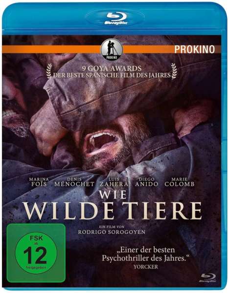 Wie wilde Tiere (Blu-ray), Blu-ray Disc