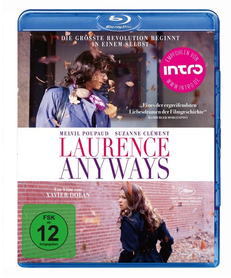 Laurence Anyways (Blu-ray), Blu-ray Disc