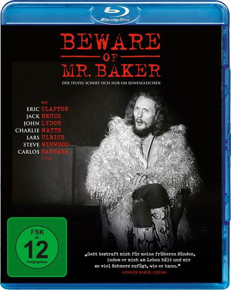 Beware of Mr. Baker (OmU) (Blu-ray), Blu-ray Disc