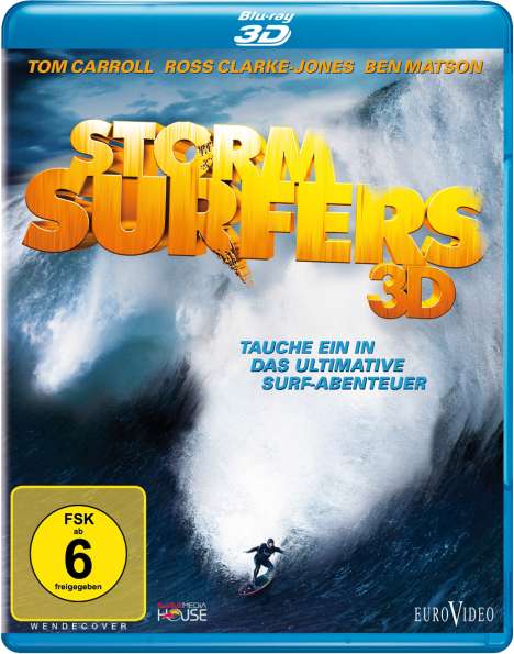 Storm Surfers (3D Blu-ray), Blu-ray Disc