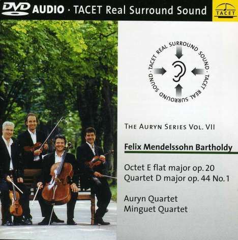 Felix Mendelssohn Bartholdy (1809-1847): Oktett op.20, DVD-Audio