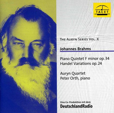 Johannes Brahms (1833-1897): Klavierquintett op.34, CD