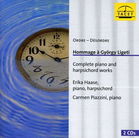 György Ligeti (1923-2006): Sämtliche Klavier- &amp; Cembalowerke, 2 CDs