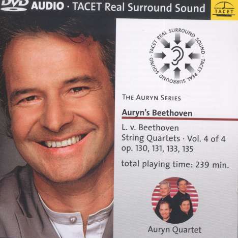 Ludwig van Beethoven (1770-1827): Sämtliche Streichquartette Vol.4, 2 DVD-Audio