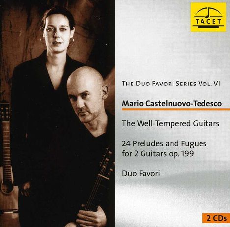 Mario Castelnuovo-Tedesco (1895-1968): Die wohltemperierten Gitarren op.199, 2 CDs