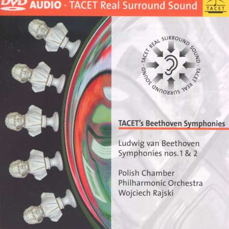 Ludwig van Beethoven (1770-1827): Symphonien Nr.1 &amp; 2, DVD-Audio