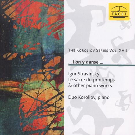 Igor Strawinsky (1882-1971): Le Sacre du Printemps (Fassung für Klavier 4-händig), CD