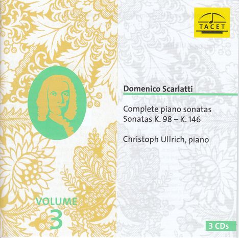 Domenico Scarlatti (1685-1757): Sämtliche Klaviersonaten Vol.3, CD