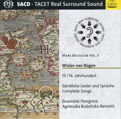 Mare Balticum Vol.3 - Wizlav von Rügen (13./14. Jahrhundert), Super Audio CD