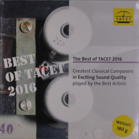 The Best of Tacet 2016 (180g), LP
