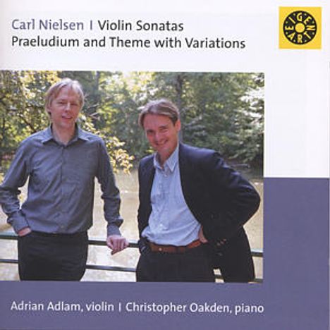 Carl Nielsen (1865-1931): Sonaten für Violine & Klavier op.9 & 35, CD