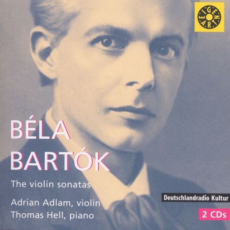 Bela Bartok (1881-1945): Sonaten für Violine &amp; Klavier Nr.1 &amp; 2, 2 CDs