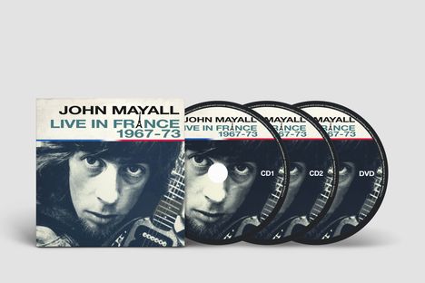 John Mayall: Live In France, 2 CDs und 1 DVD