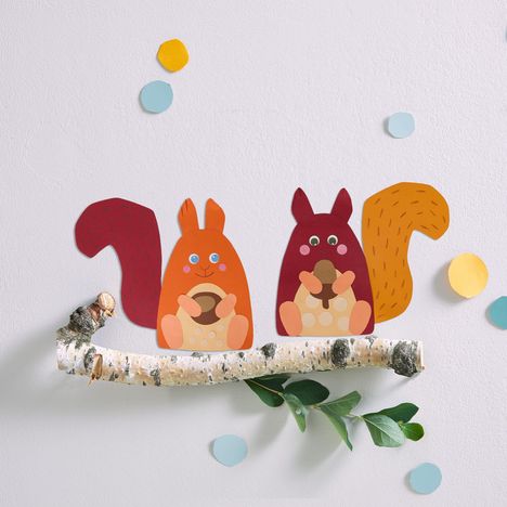 Bastelset - Erstes Schneiden Eichhörnchen, Diverse