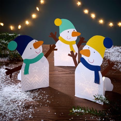 Bastelset - Erstes Prickeln Schneemann, Diverse