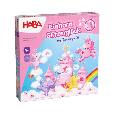 Kristin Dittmann: Einhorn Glitzerglück - Wolkenstapelei, Spiele