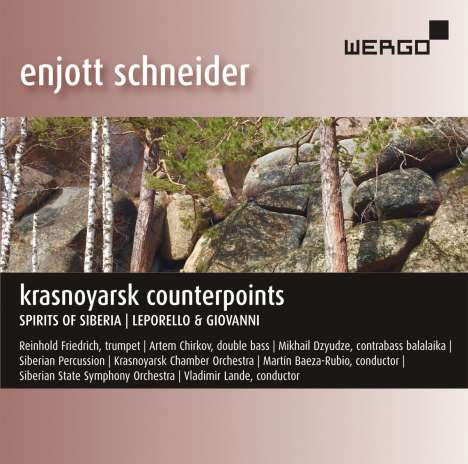 Enjott Schneider (geb. 1950): Orchestermusik "Krasnoyarsk Counterpoints", CD