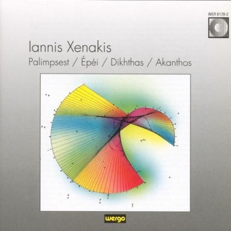 Iannis Xenakis (1922-2001): Palimpsest, CD