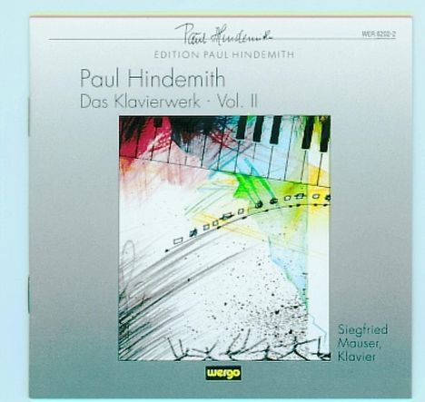 Paul Hindemith (1895-1963): Klavierwerke Vol.2, CD