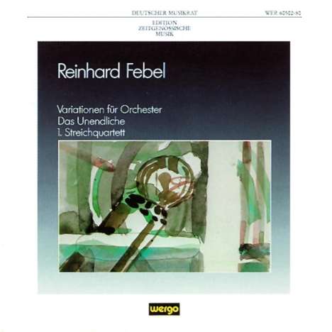 Reinhard Febel (geb. 1952): Variationen für Orchester, CD