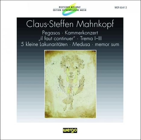 Claus-Steffen Mahnkopf (geb. 1962): Kammerkonzert für Klavier & Ensemble, CD