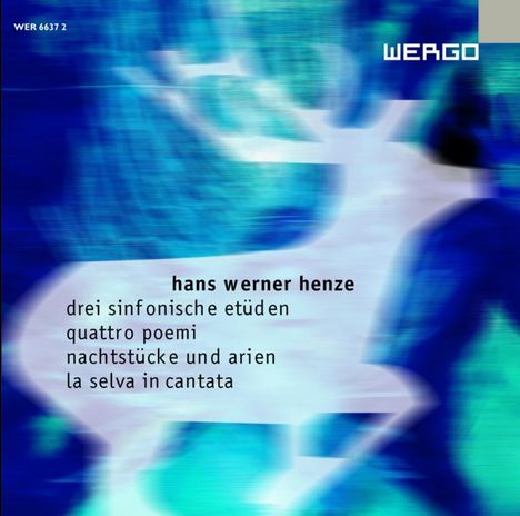 Hans Werner Henze (1926-2012): Nachtstücke und Arien (nach Bachmann-Gedichten), CD