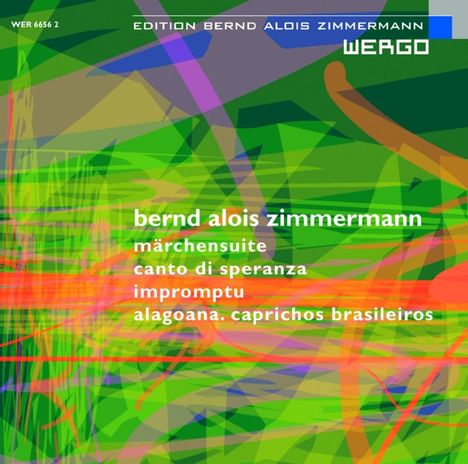 Bernd Alois Zimmermann (1918-1970): Canto di Speranza für Cello &amp; Orchester, CD