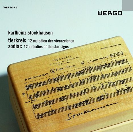 Karlheinz Stockhausen (1928-2007): Tierkreis, CD