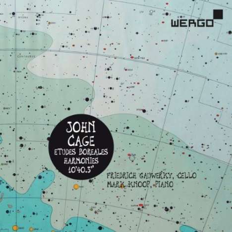 John Cage (1912-1992): Harmonies 8,22,27 für Cello &amp; Klavier, CD