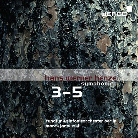 Hans Werner Henze (1926-2012): Symphonien Nr.3-5, CD