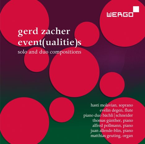 Gerd Zacher (1929-2014): Event(ualitie)s - Solo- und Duostücke, 2 CDs
