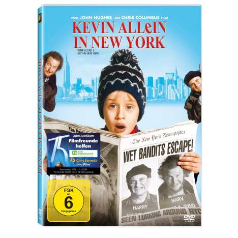 Kevin - Allein in New York, DVD