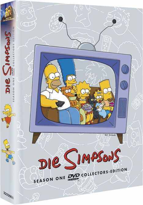 Die Simpsons Staffel 1, 3 DVDs
