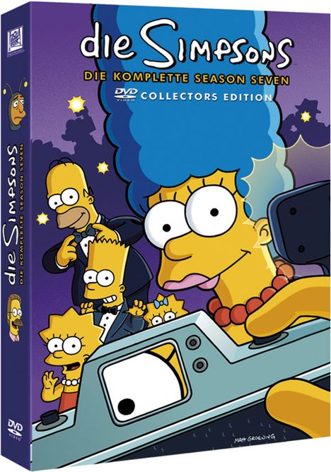 Die Simpsons Staffel 7, 4 DVDs