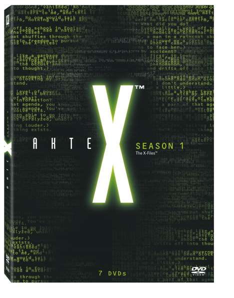 Akte X Season 1, 7 DVDs