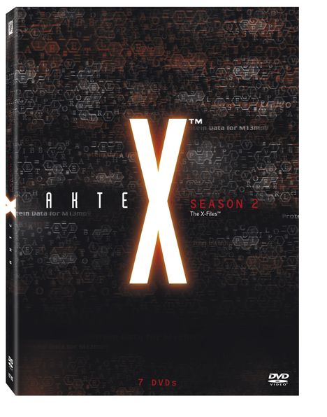 Akte X Season 2, 7 DVDs