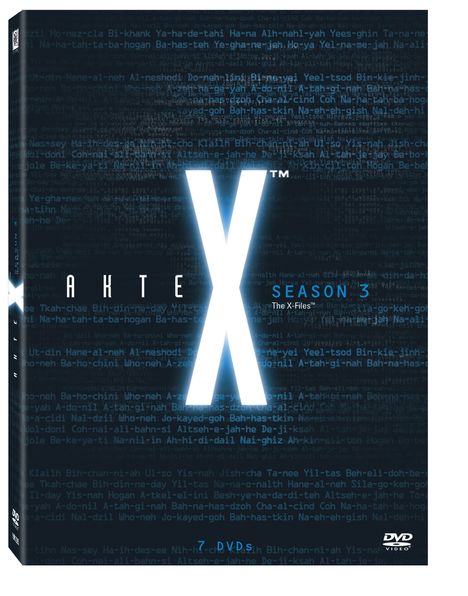 Akte X Season 3, 7 DVDs