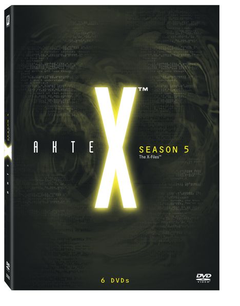 Akte X Season 5, 6 DVDs
