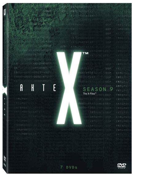 Akte X Season 9, 7 DVDs