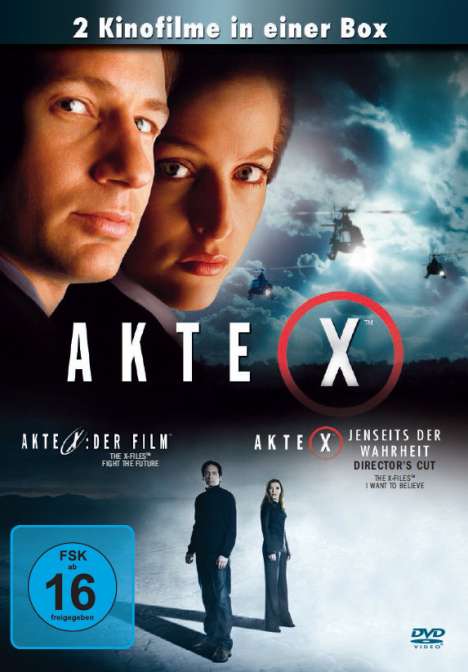 Akte X: Der Film / Akte X: Jenseits der Wahrheit, 2 DVDs