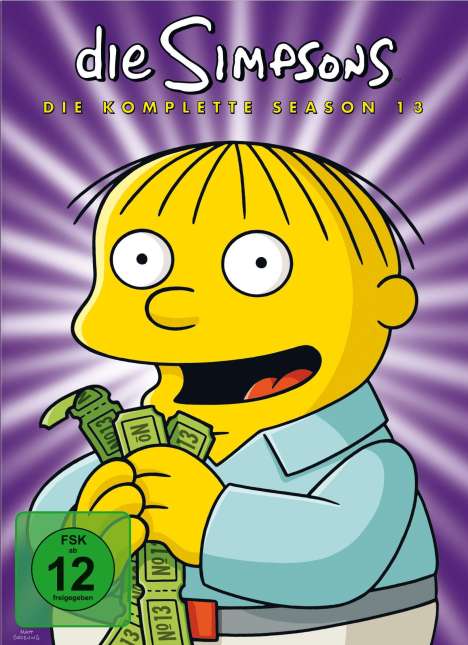 Die Simpsons Staffel 13, 4 DVDs