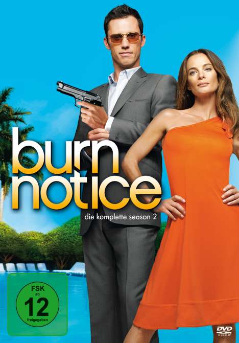 Burn Notice Season 2, 4 DVDs