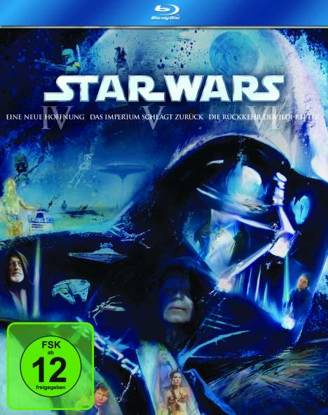 Star Wars: Episode IV-VI (Blu-ray), 3 Blu-ray Discs