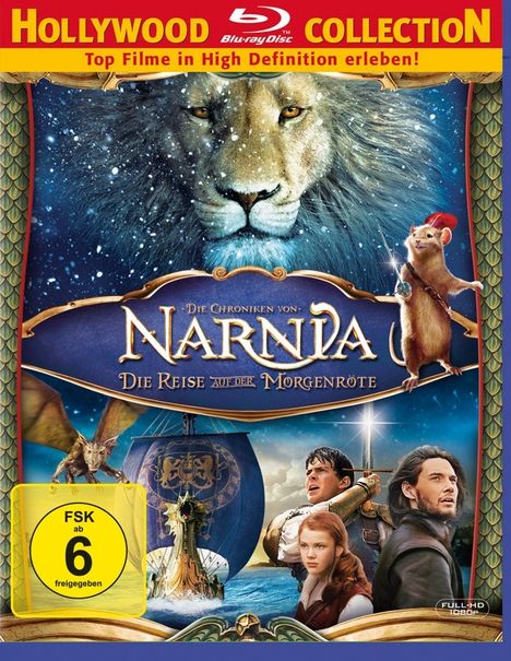 Die Chroniken von Narnia: Reise auf der Morgenröte (Blu-ray), Blu-ray Disc
