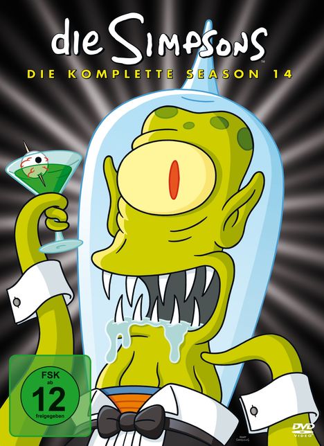 Die Simpsons Staffel 14 (Digipack), 4 DVDs