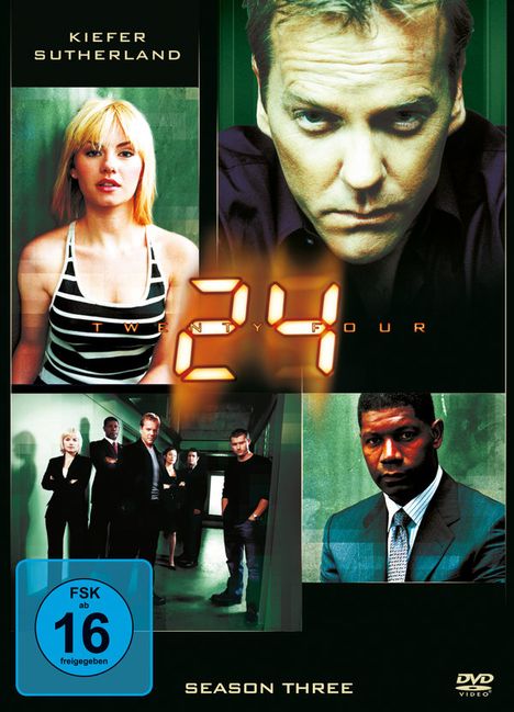 24 Season 3, 7 DVDs