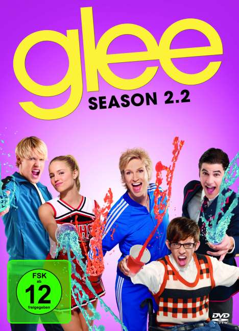 Glee Season 2 Box 2, 4 DVDs