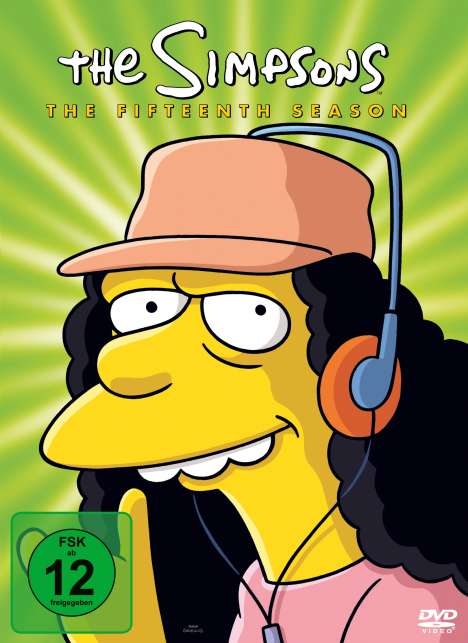 Die Simpsons Staffel 15, 4 DVDs